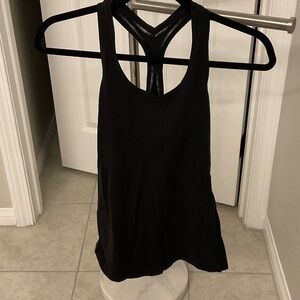 lululemon athletica Black Tank Top